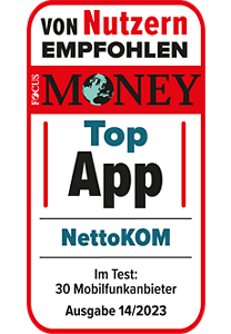 Nettokom App wurde von Focus Money zur Top App 2023 gewählt