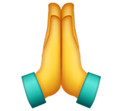 WhatsApp Emoji mit doppelter Bedeutung - High-Five und Beten