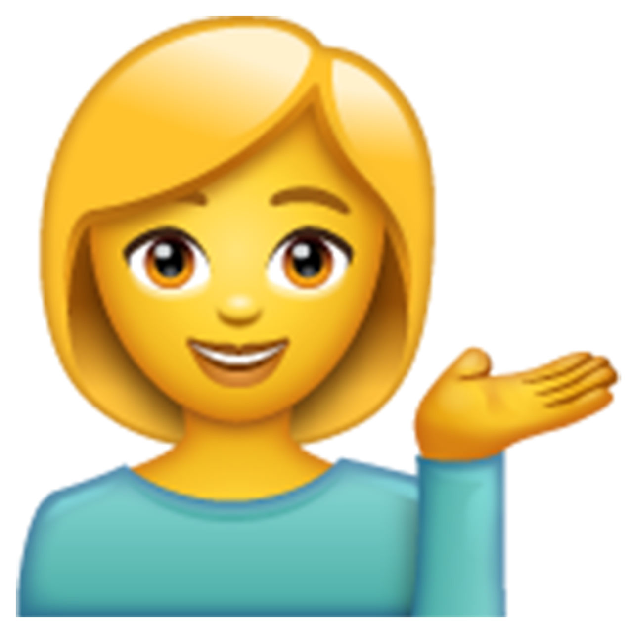 WhatsApp Emoji mit doppelter Bedeutung - "mir egal" oder Service