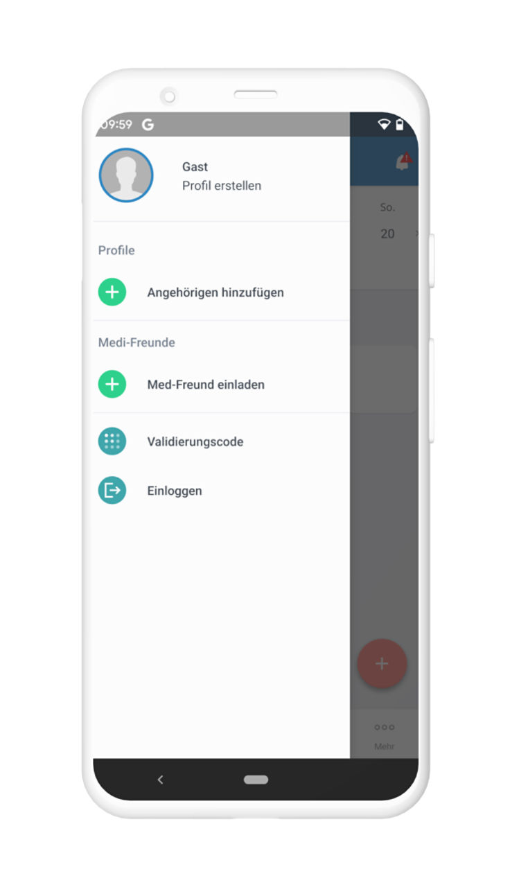 MediSafe App-Screenshot