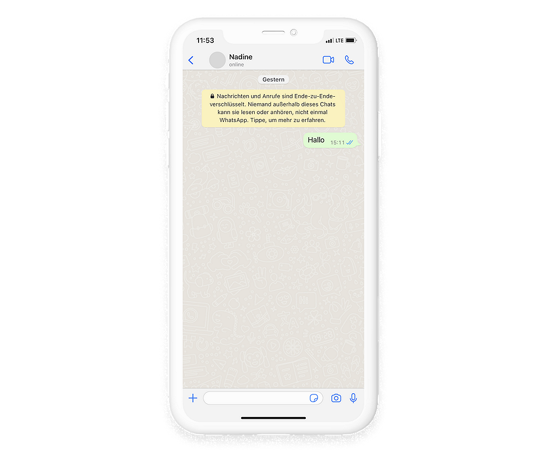 Blauen Häkchen in WhatsApp bedeuten, dass eine Mitteilung im Chat gelesen wurde