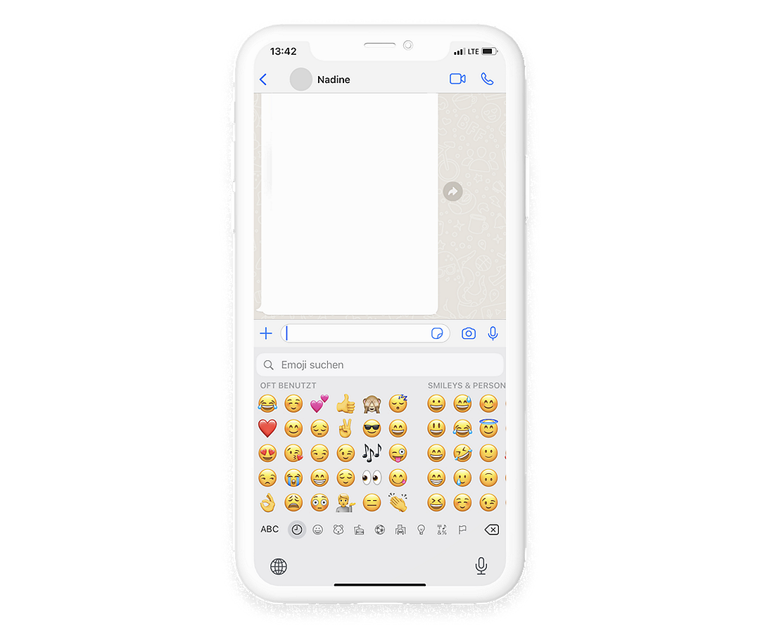 WhatsApp Emojis sind kleine Ideogramme oder Bilder im Chat