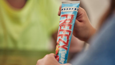 Ice cream in Tetra Fino Aseptic carton pouch