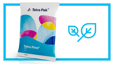 Tetra Fino Aseptic caron and leaf icon