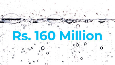 Rs. 160 million number