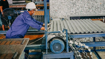 recycling waste products