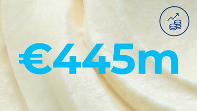 €445 milioni in numero