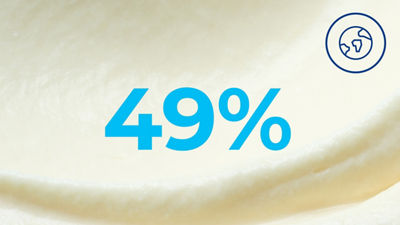 49% in numero