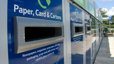 recycling station