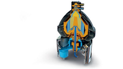 Corte transversal del separador AirTight