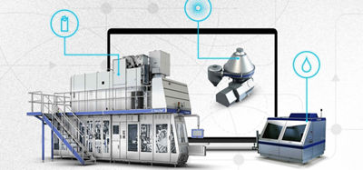 Schaubild wie Asset Health Monitoring viele Maschinen überwacht