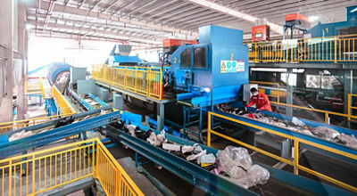 Recyclinglinie im chinesischen Xiamen