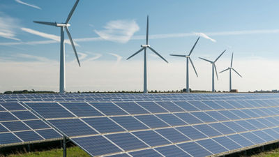 風車とソーラー