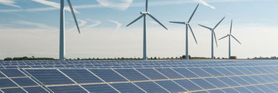 Energia eólica e solar