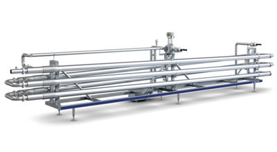 連続的なフロー冷却方式