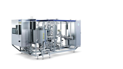 processing line for aseptic blending