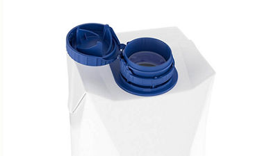 Tethered cap on Tetra Prisma Aseptic carton package