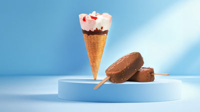 Lactose free ice cream