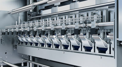 Conceito de movimentação da caixa