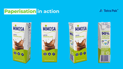 Whole soya beans and milk in a glass