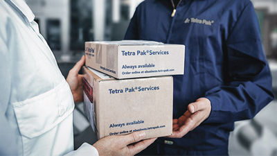 人传递TetraPak框