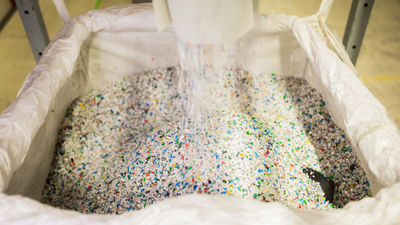 colourful PolyAI pellets