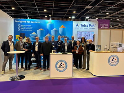 Tetra Pak powder team at Fi Europe