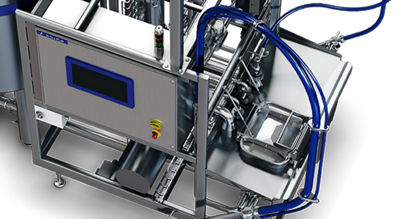 Mesa de operador inteligente y ergonómica