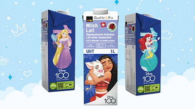 a group of juice boxes with cartoon characters on them