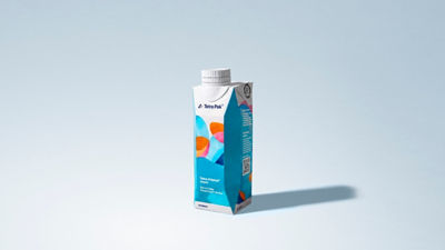 Tetra Prisma Aseptic 330 Edge carton package with DreamCap 26 Pro