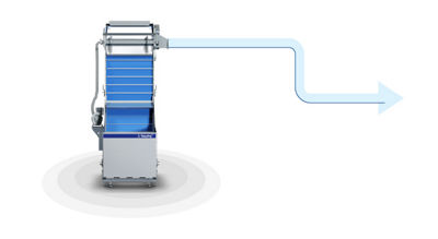 Colocación en zona seca