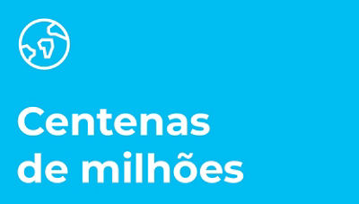 Ilustração: milhões de pessoas em mais de 160 países