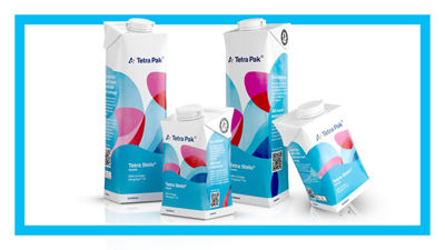 Tetra Stelo Aseptic carton packages