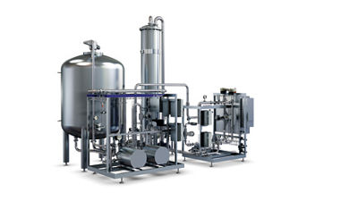 ​Misturador em linha B com carbonatação Tetra Pak