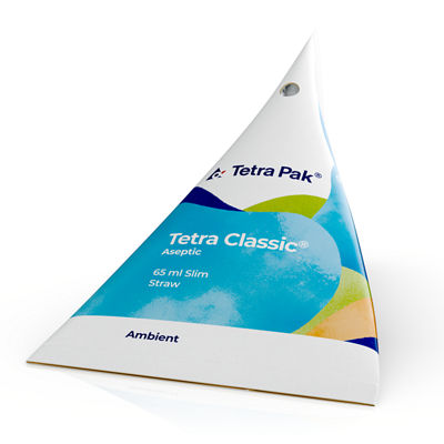 triangular Tetra Pak classic aseptic package