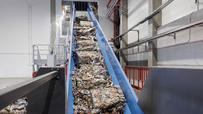 Recycling Tetra Pak line