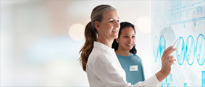 客户和员工聊天