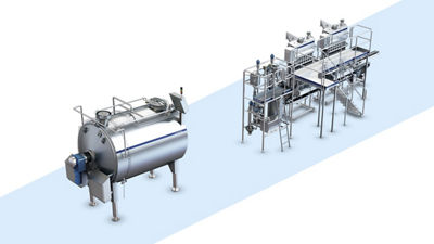 Best-practice line for formed Tvarog cheese