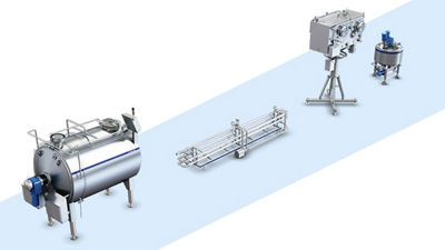 Best-practice line for crumbled Tvarog cheese