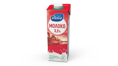 Valio milk package