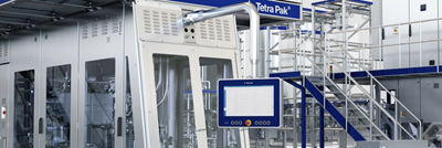 Tetra Pak A3/Flex filling machine with control display