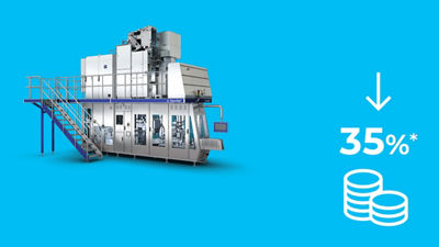 Tetra Pak A3 CompactFlex, compact design