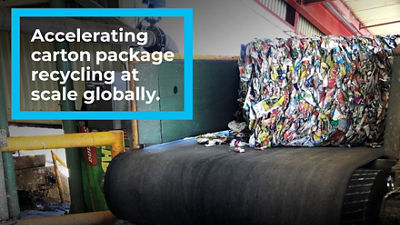 accelerating carton package recycling at scale globally