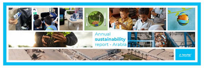 Numbers and people icon images, light blue background