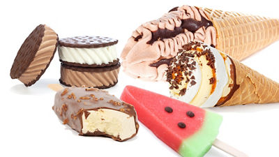variety of ice cream