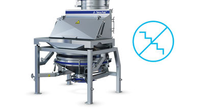 Magnet and sifter on the same floor