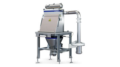 ventajas de la unidad de descarga de bolsas CS VS600