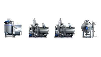 Batch particulate line