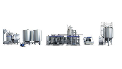 CONTINUOUS SMOOTH DESSERTS LINE