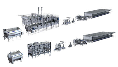 líneas de procesamiento